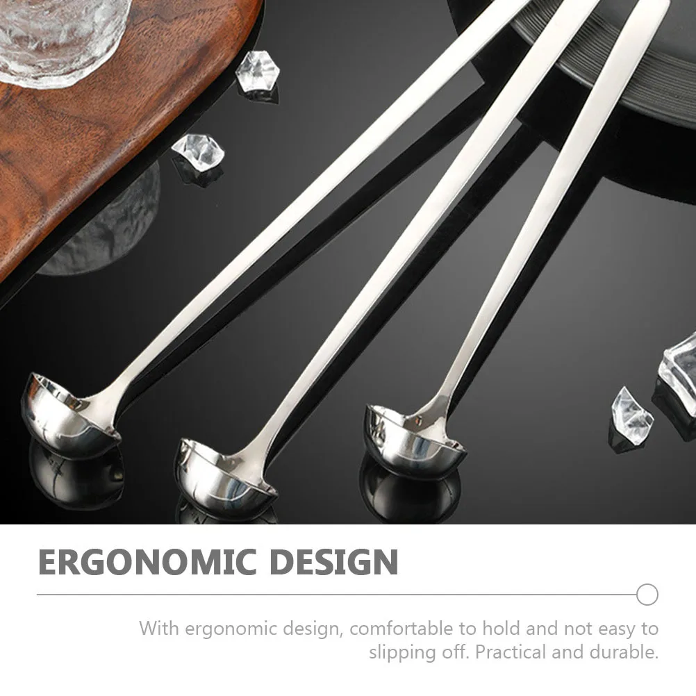 

Stainless Steel Ladle Long Handle Large Capacity Soup Spoon For Cooking Water Rice Serving Wok Accessories Ladles For