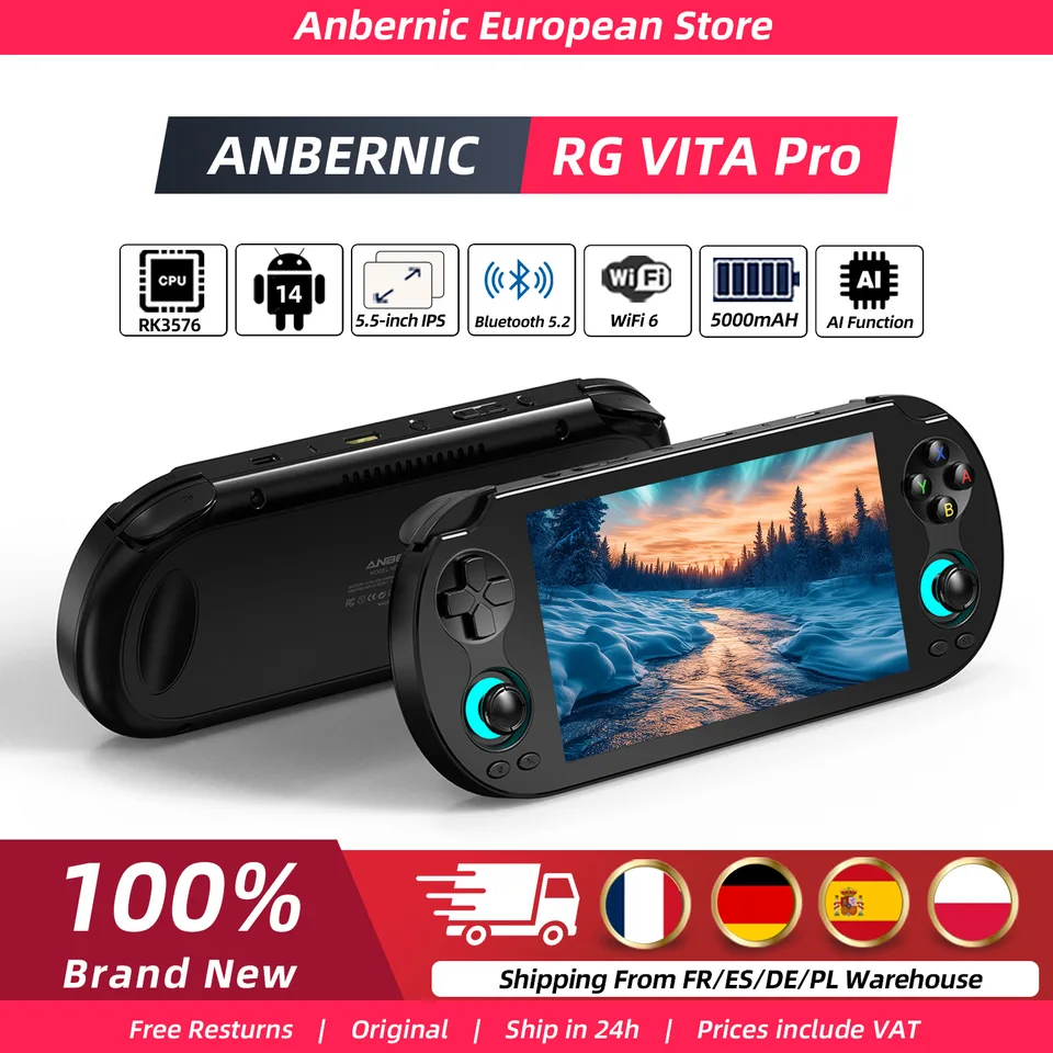 Anbernic RG VITA PRO Handheld Game Console RK3576 RGVITA PRO Dual