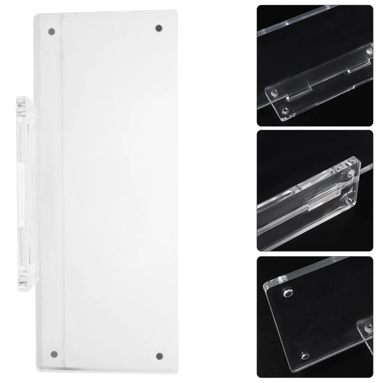 

Office Door Sign Holder Acrylic Material Sleek Design Versatile Use Easy to Update Home Office Decor Door Sign Holder