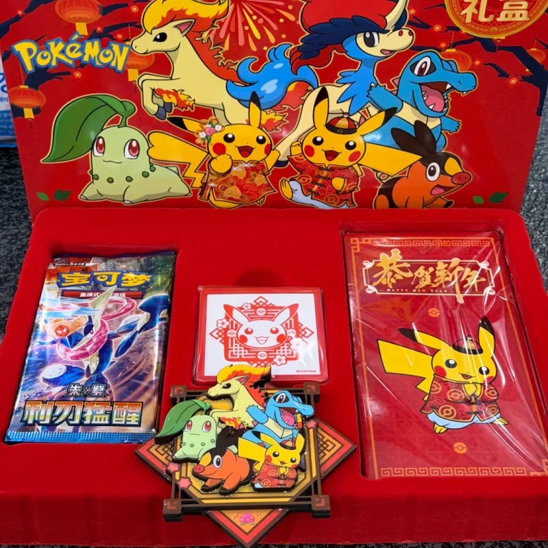 caja-de-regalo-de-ano-nuevo-pokemon-ptcg-zhu-y-purple-edicion-original-sharp-blade-awakening-iman-para-refrigerador-con-tarjeta-en-chino-simplificado-caja-sorpresa