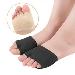 Metatarsal Pads for Women and Men Forefoot Pad for Ball of Foot Pain Relief Insoles Half Sock Support Soft Gel Foot Cushion 2pcs