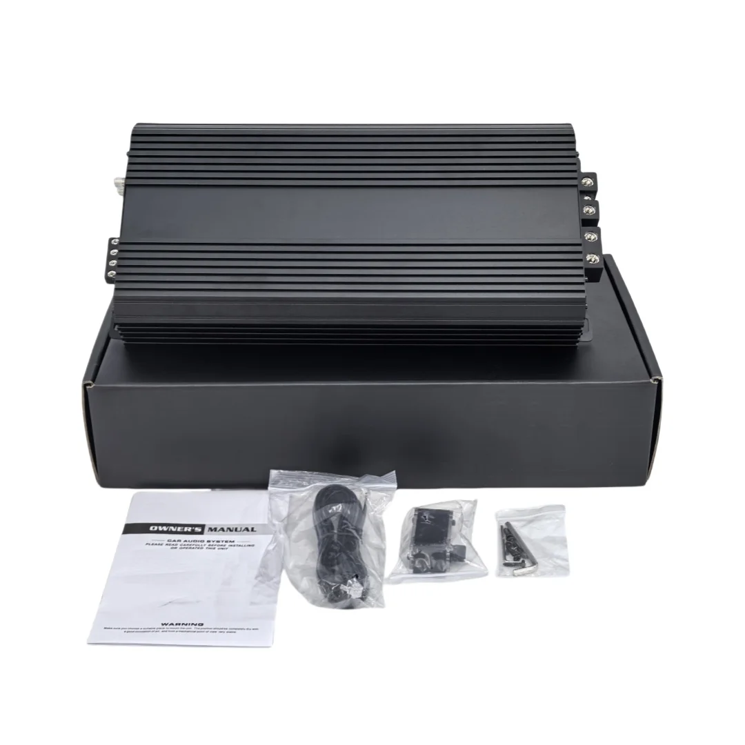 Factory Hot Sale 13000W High Power 1CH Mono Amplifier Subwoofer Plate Brazilian Class D Class AB Car Audio Amplifier Crossovers