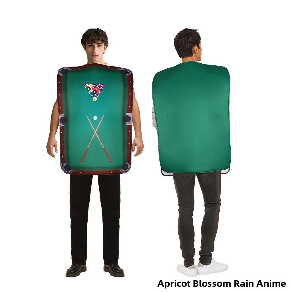 بدلة تنكرية للهالوين على شكل لاعب تنس أو رجبي أو بلياردو، بدلة متكاملة من الإسفنج المركب للفعاليات الجامعية والعروض