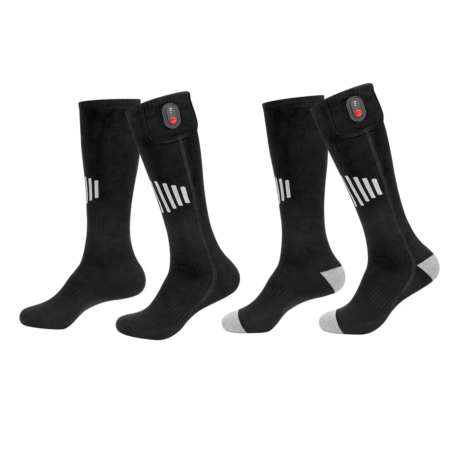 Heated Socks Long Stockings Washable Winter Warm Socks Thick Soft for Indoor Sports Cold Weather Outdoor Activities Riding Heated Socks Long Stockings Washable Winter Warm Socks Thick Soft for Indoor Sports Cold Weather Outdoor Activities Riding