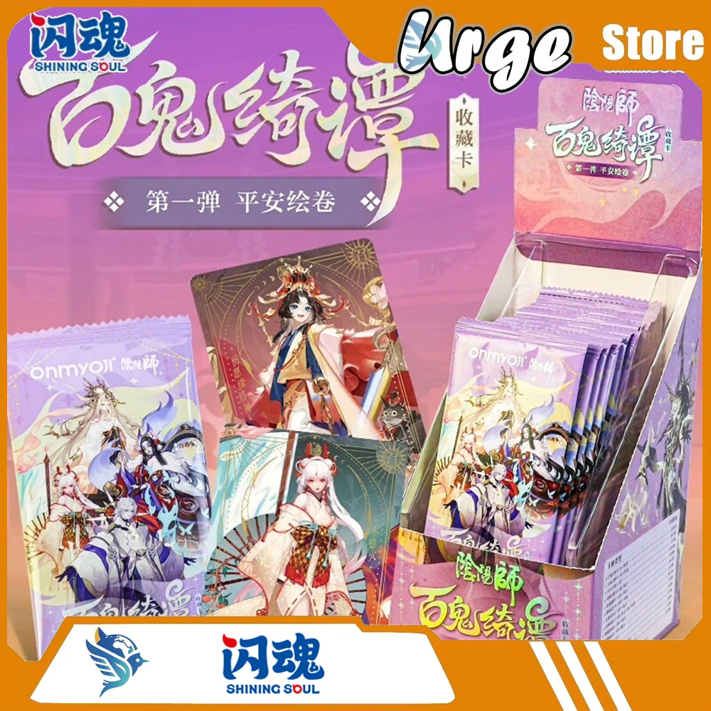 

Коллекционная карта серии Shining Soul: Onmyoji A Hundred Phantoms – Странная история, серия коллекционных карт №1, периферийный аксессуар в виде свитка с изображением Хэйань