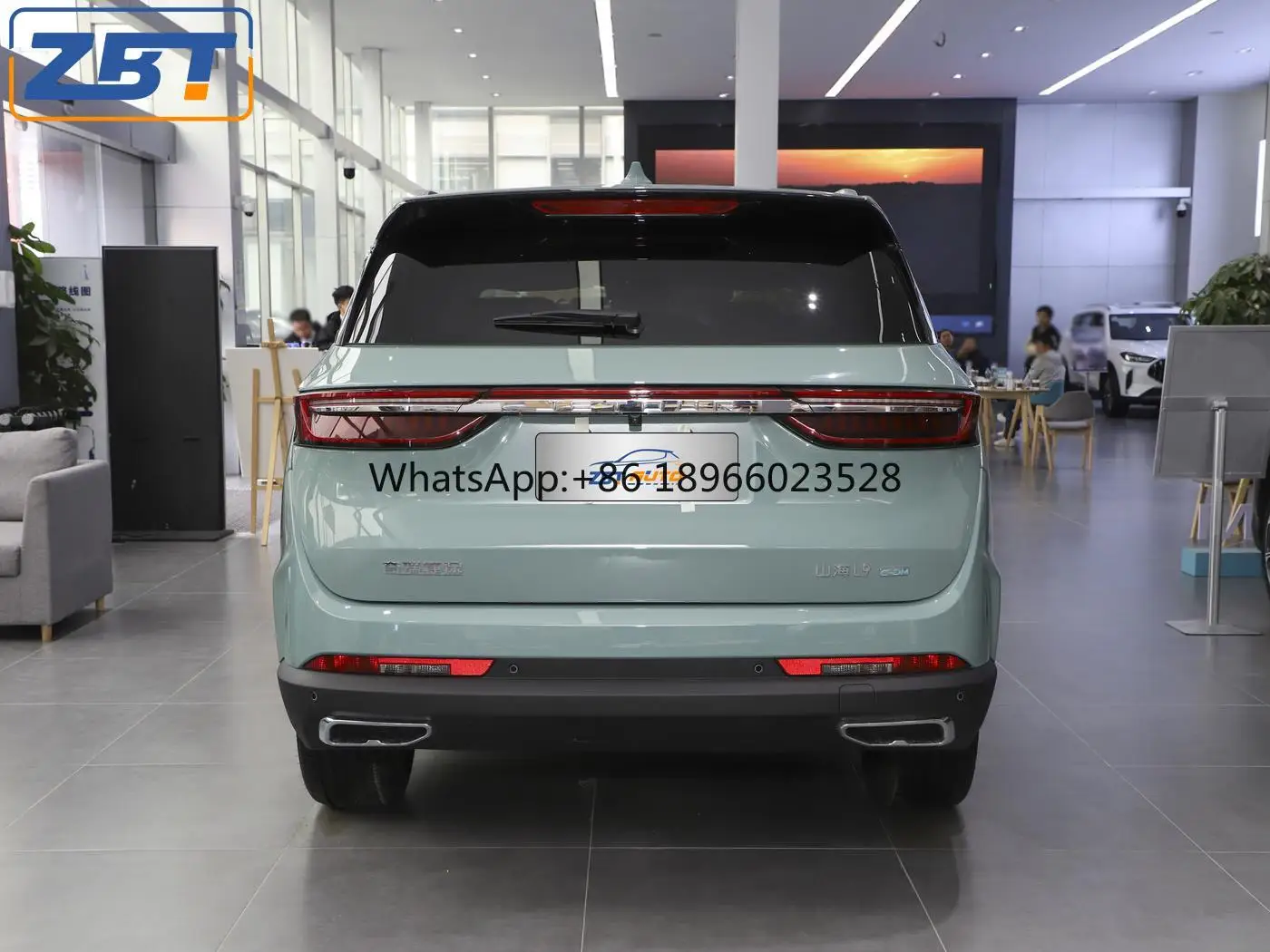 In Stock Chery Jetour Shanhai L9 New Hybrid Plug-In SUV Made in China New Energy Vehicle