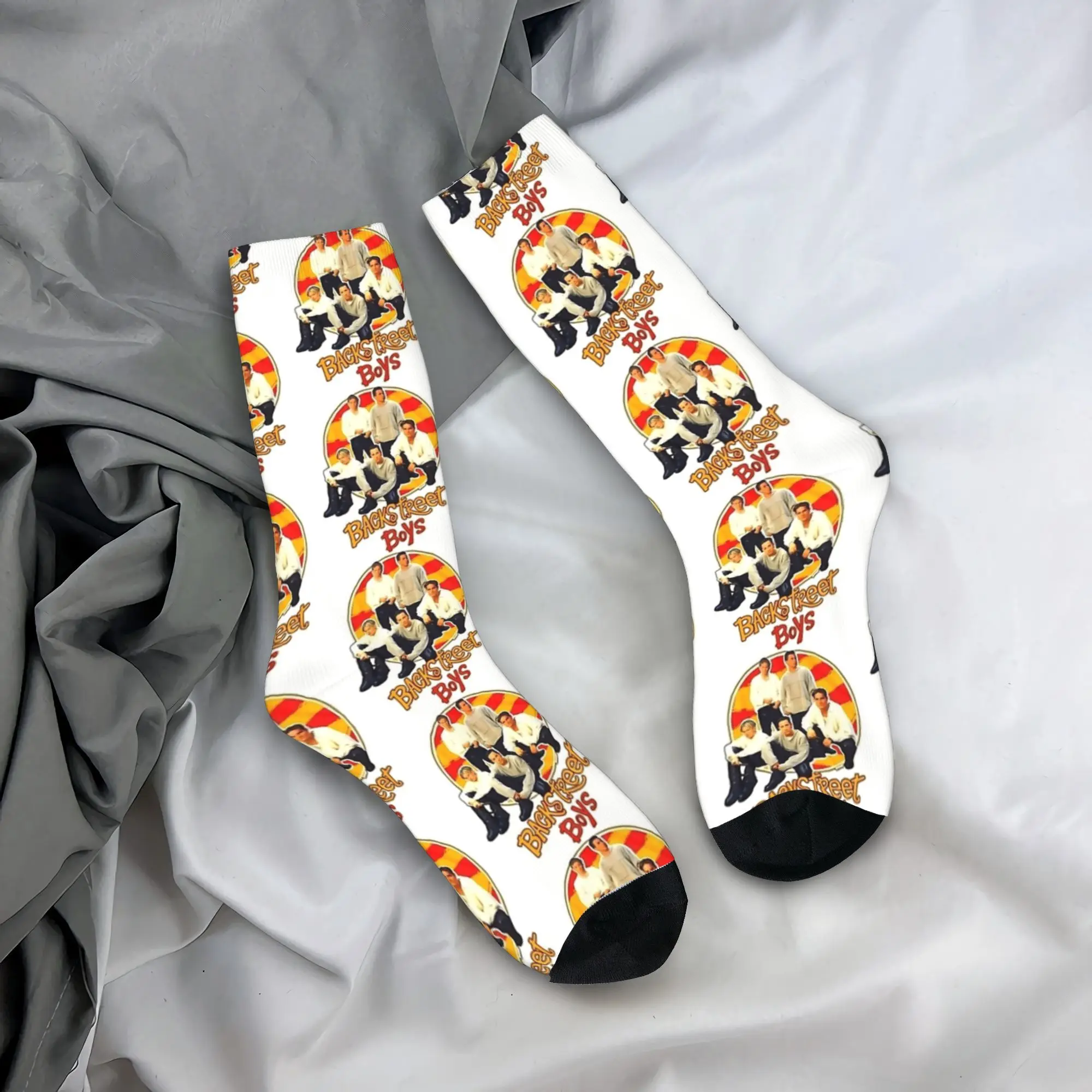 

BSB Backstreet Boys Band Носки Весенние чулки Ретро Мужские мягкие носки Дизайнерские нескользящие носки для бега