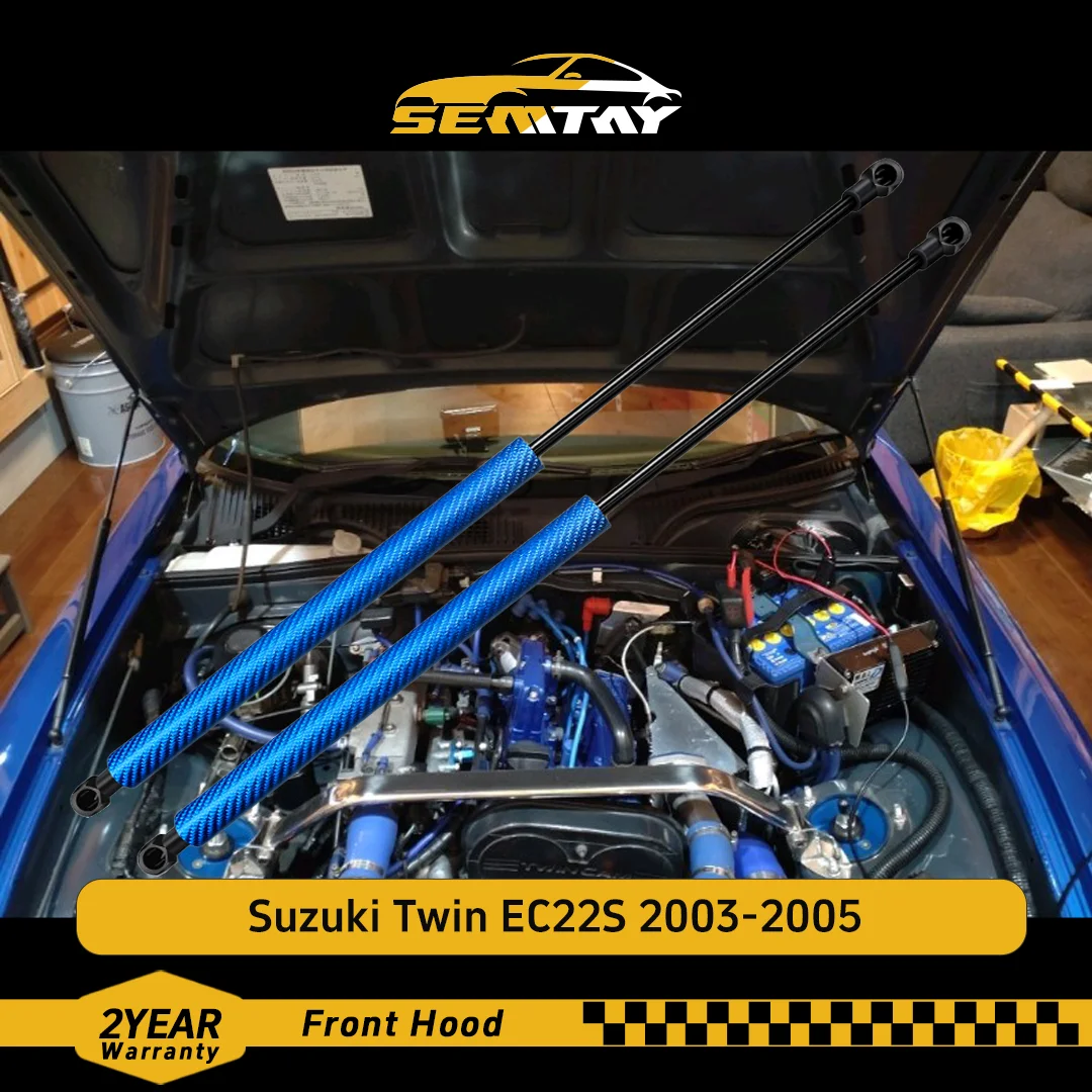 

SEMTAY Hood Struts for Suzuki Twin EC22S 2003- Bonnet Lift Assist Spring Shocks Supports Vehicle Accessory