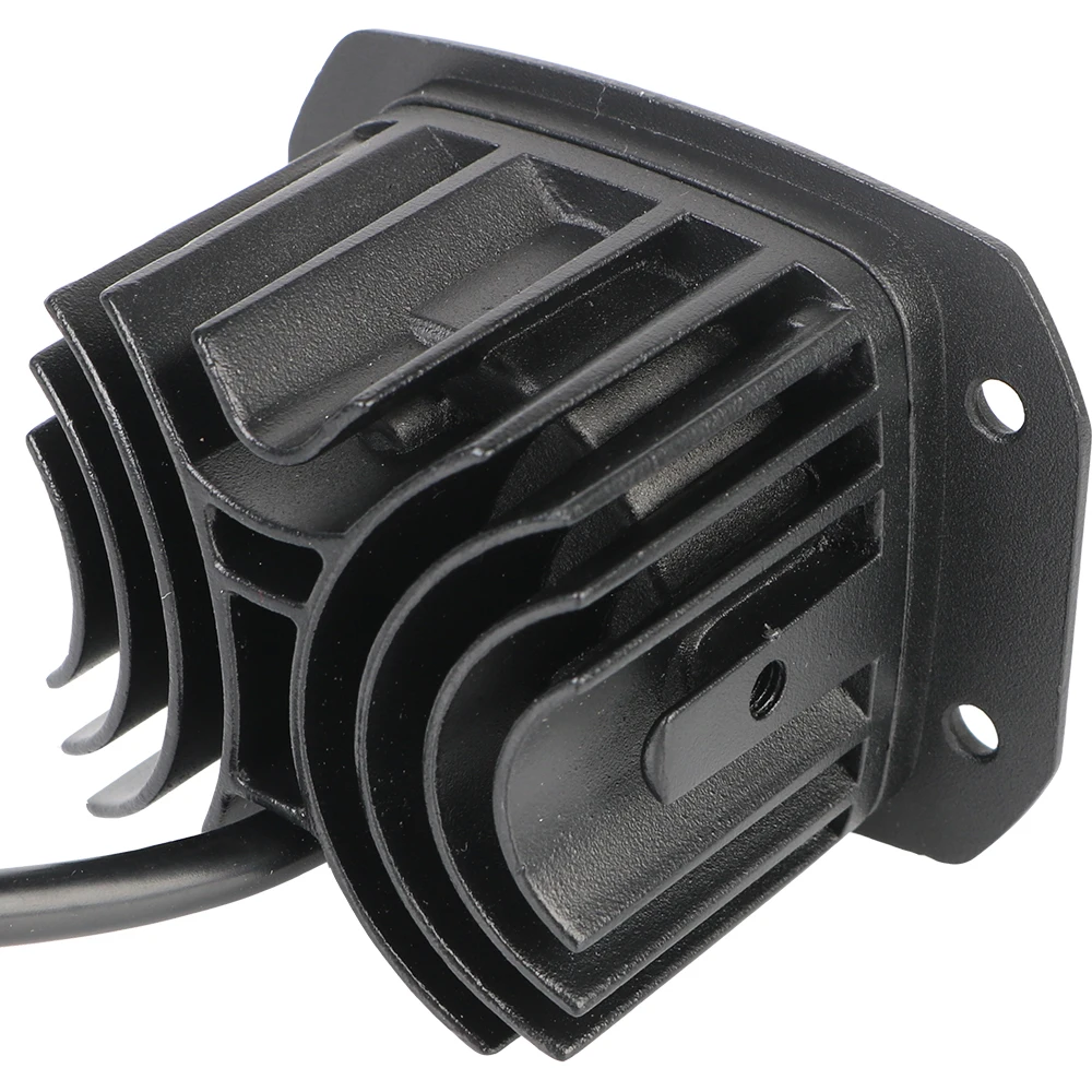 6000K White 3500K Yellow 8D Lens Fog Lights Flush Mount Driving Work lamp for Jeep Car Truck Off Road 4x4 12V 24V LED work Light