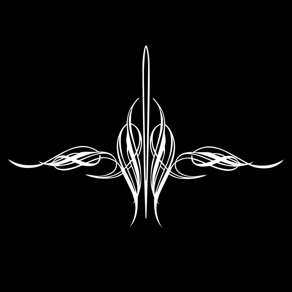 for Pinstripe decal vinyl stickers motorcycle car truck tank fender intricate