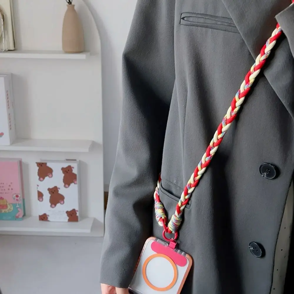 

Новые ремешки для телефона «три в одном» с накладными регулируемыми шейными веревками, длинный тканый ремешок