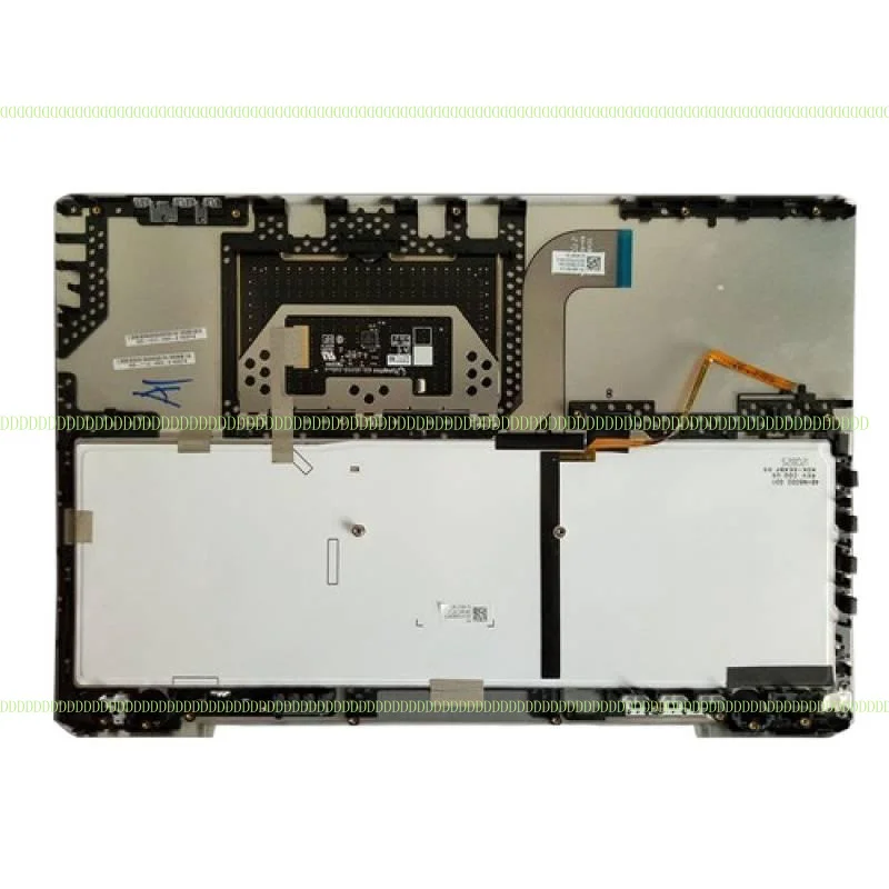 A++ para Sony VAIO SVS15 SVS151A11L US com teclado retroiluminado capa de apoio para as mãos prateada