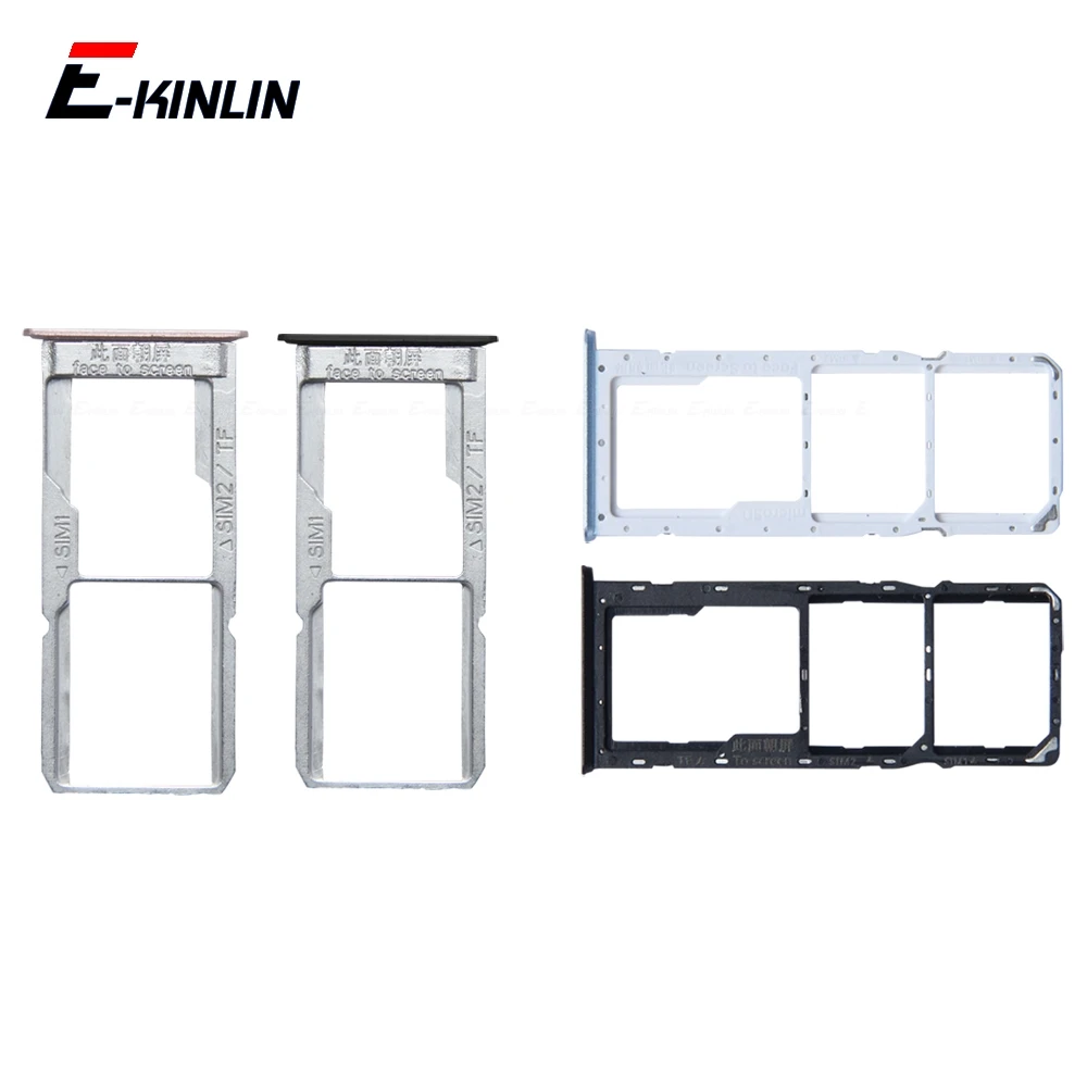 

Micro SD Sim Card Tray Socket Slot Adapter Connector Reader For OPPO A32 A33 2020 A35 A36 A37 Container Holder Replacement Parts