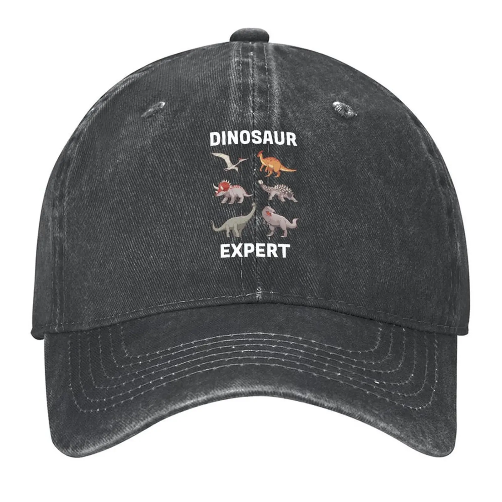 

Dinosaur Expert III Baseball Cap Sunscreen Luxury Brand winter hats for men Sun Hat For Children Girl'S Hats Men's
