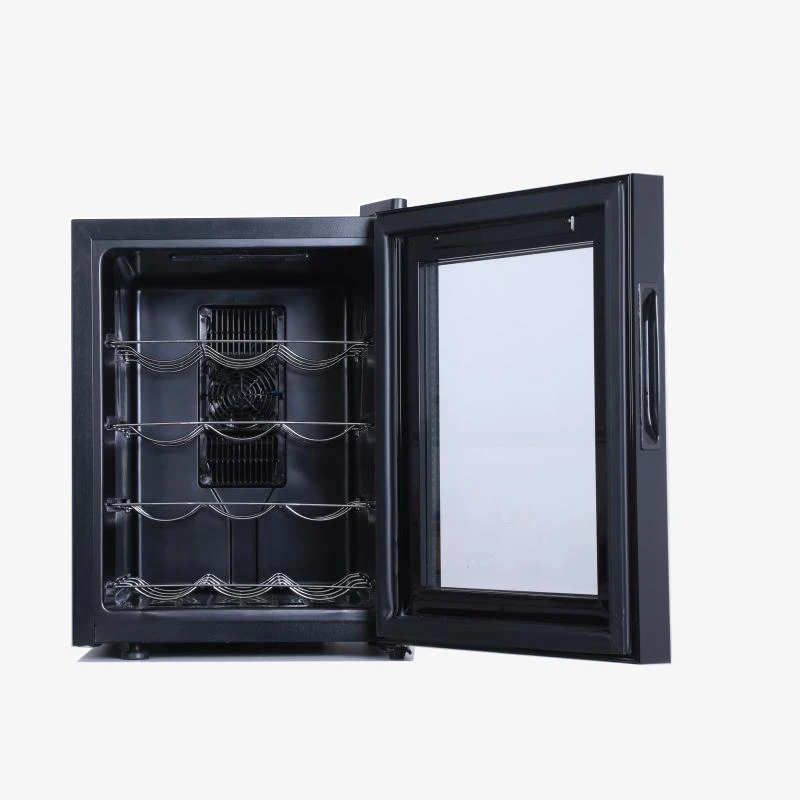 High Quality Black Compressor Cooler Storage Constant Temperature Display Cabinet Wine Refrigerator