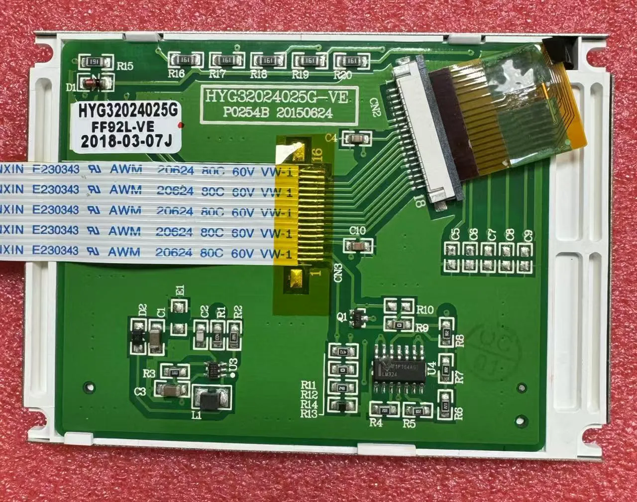 

Оригинальный ЖК-модуль HYG32024025G 320x240 с драйверной платой LM2068S и интерфейсом SPI для самостоятельной сборки на базе MCU