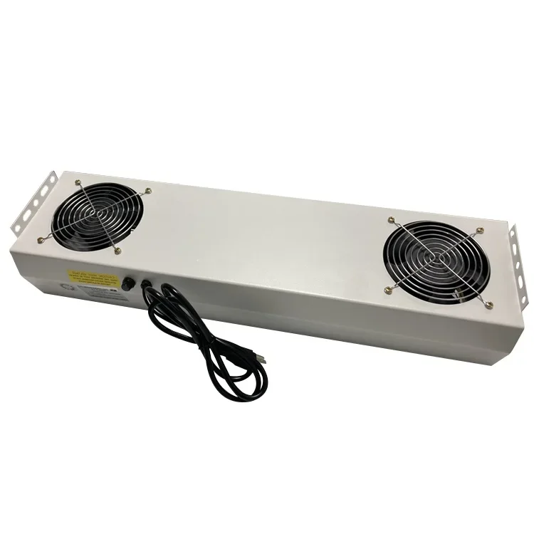 SL-002 ESD Ionizing Air Blower 2 Fan  Static Industrial Lab Lon Fan Electrostatic Eliminator Overhead Ionizer