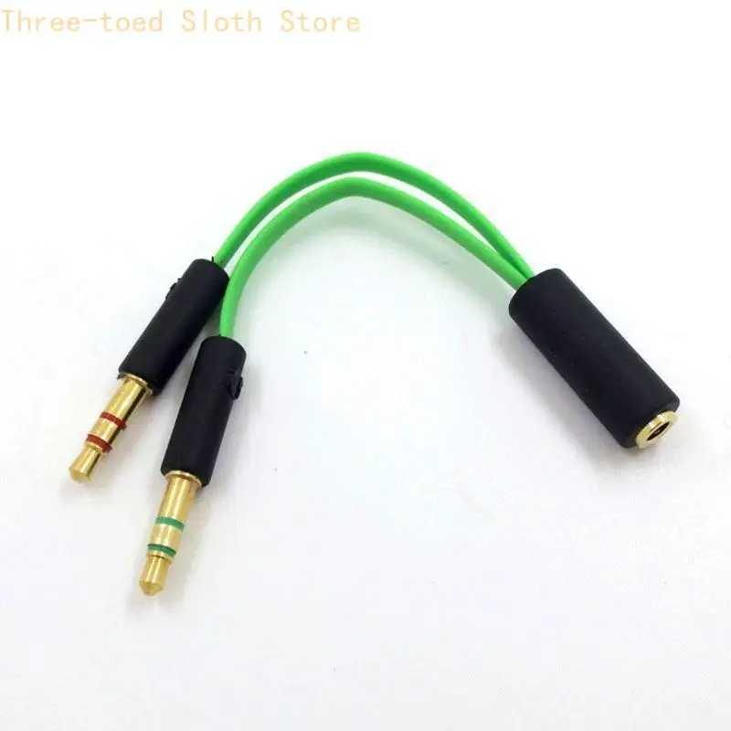 Abnehmbares Kopfhörerkabel DIY Mikrofonkabel Verlängerungskabel für Computer E74A – Detail 6