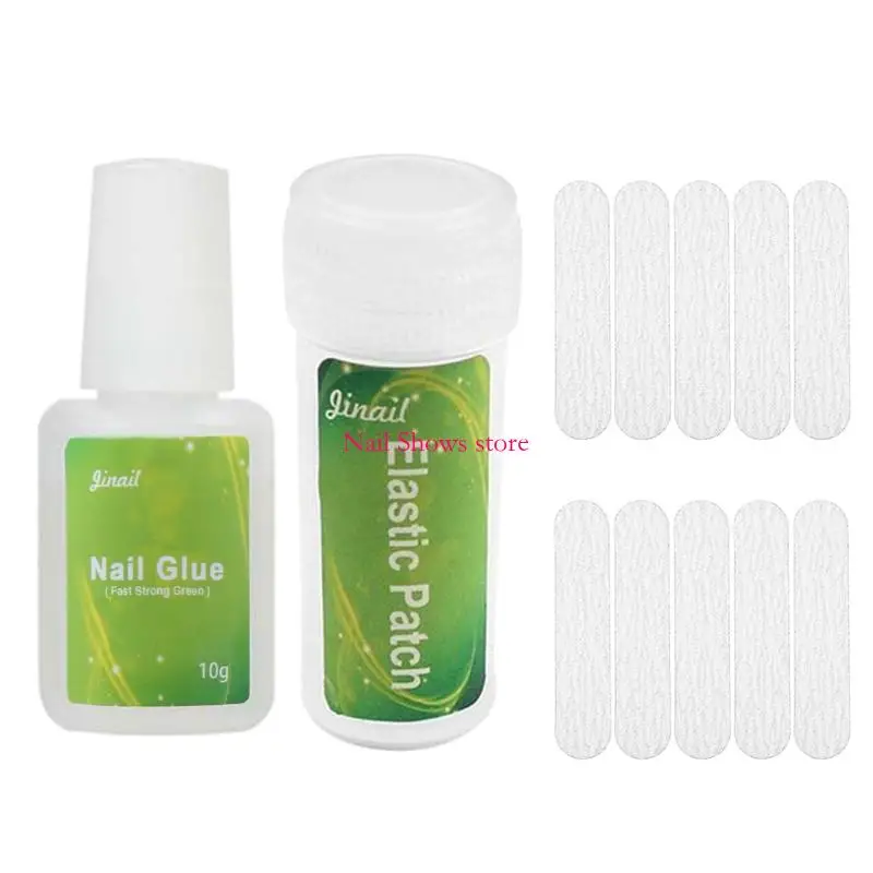 

E0BC Foot Care Ingrown Toe Pedicure Elastic Patch Paronychia Corrector with