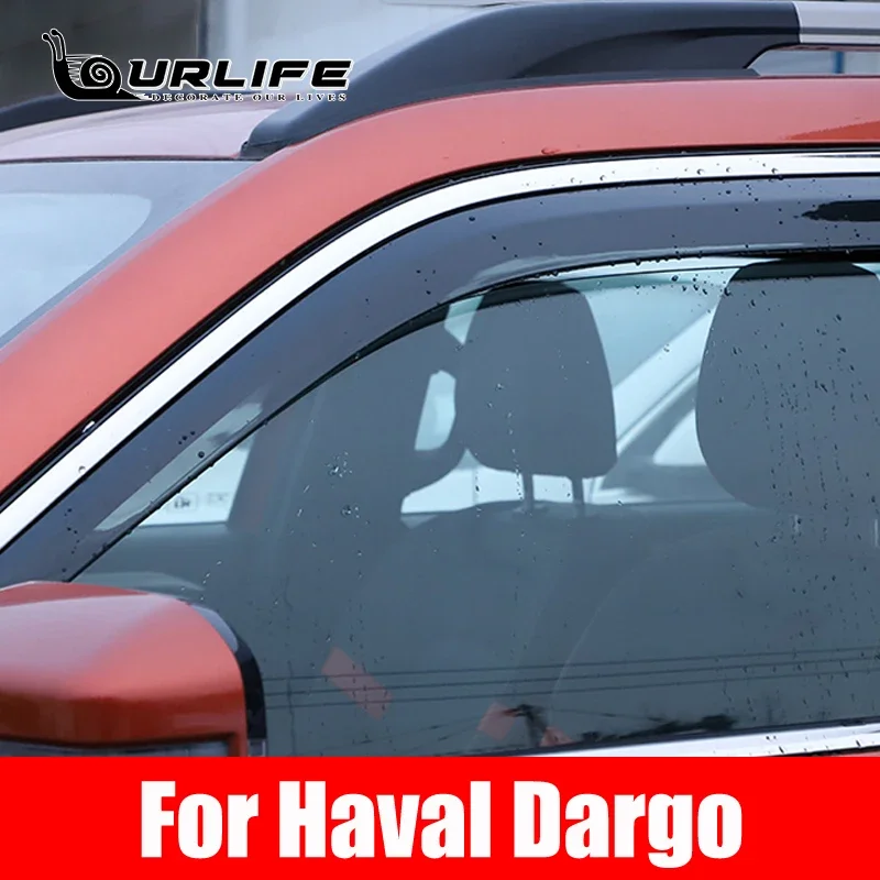 car-windows-rain-shelter-shield-window-visor-window-deflector-protection-trim-sun-visor-for-haval-dargo-2021-2022-2023-2024