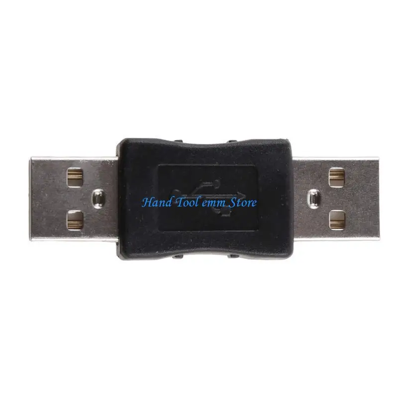H37F USB 2.0 Male to Male Short Extension Converter for Laptops Printers Hard Drives