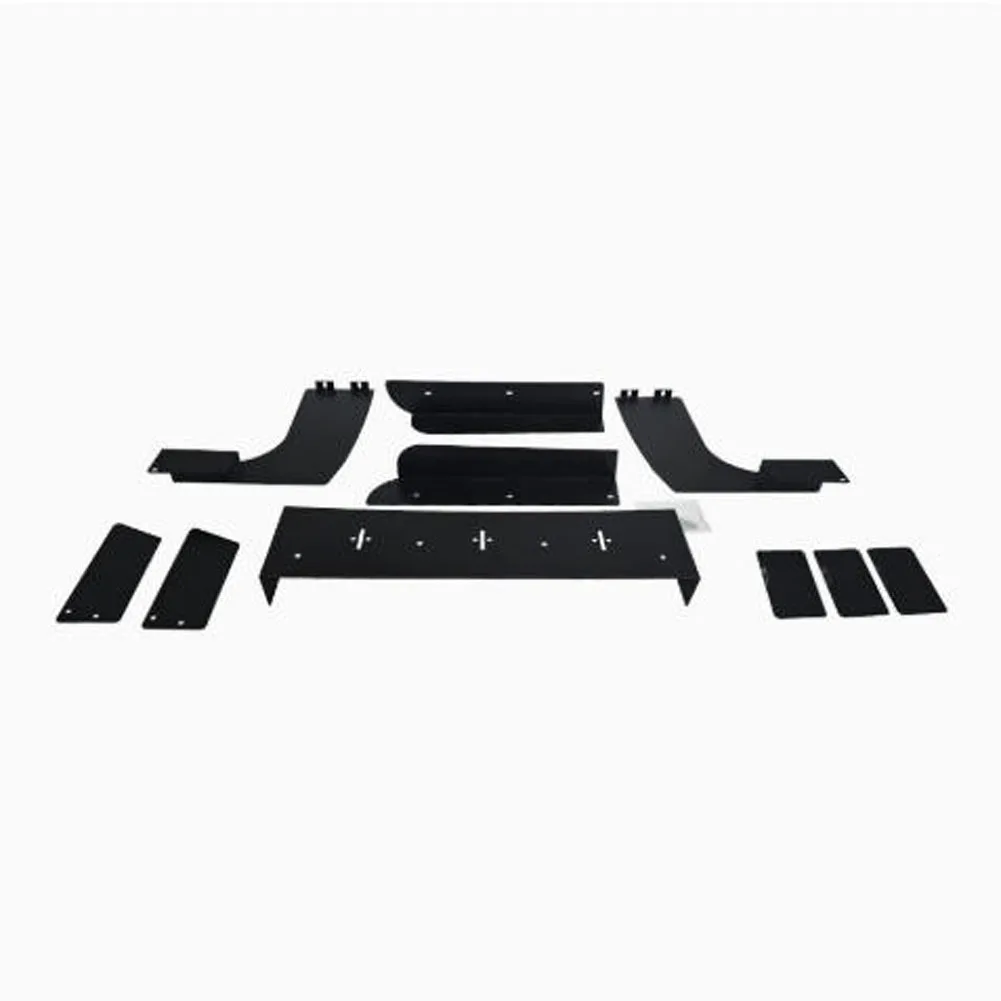 10PCS 1992 To 1999 For BMW 3 Series E36 M3 / M Sport Fancy Wide Style Rear Bumper Lip Spoiler Splitter Diffuser Guard Trim