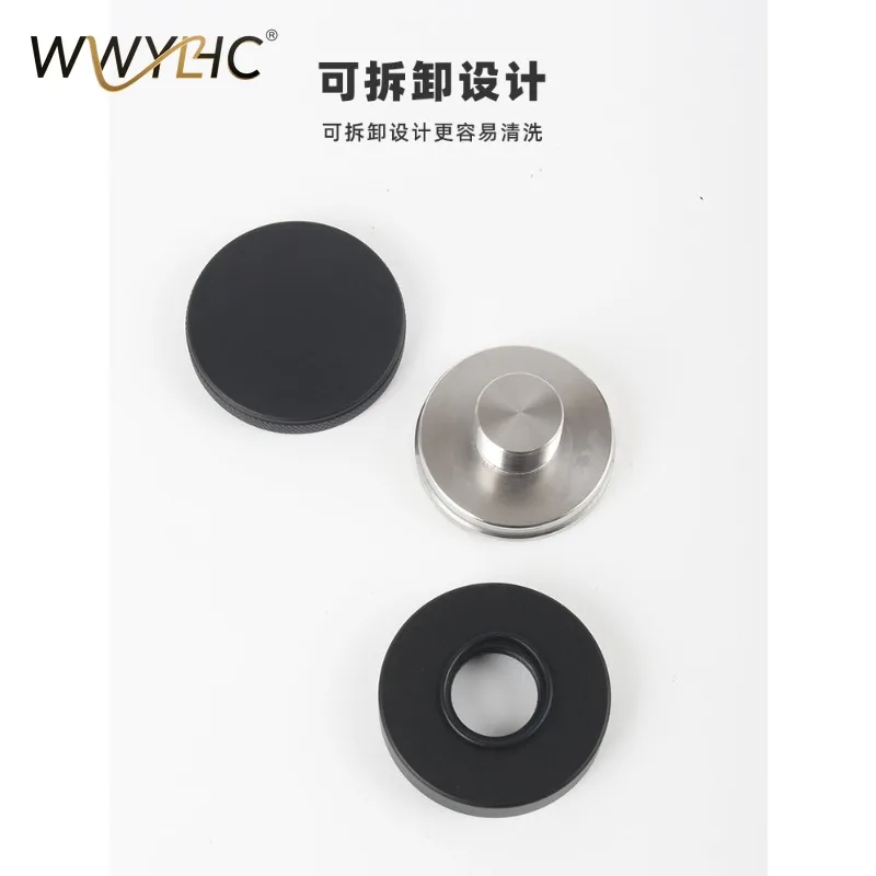 Suitable for 58mm Stainless Steel Coffee Pot 3-slot Leveling Tool Quantitative Distributor Concentrated Powder Press Wholesale