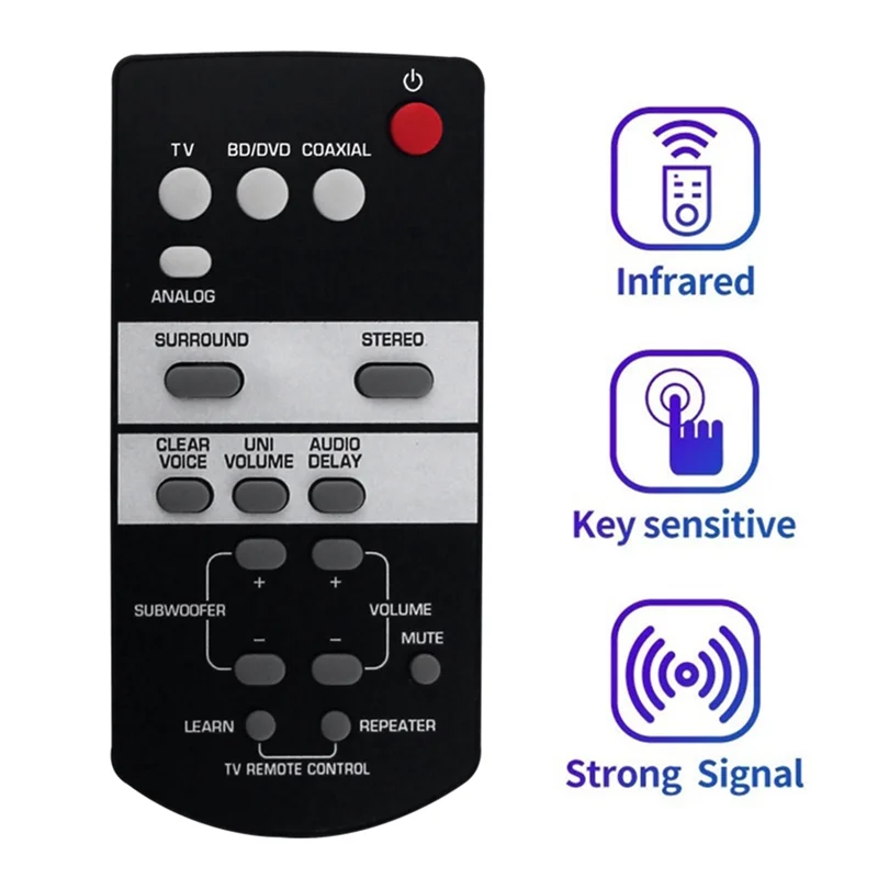 ABWH_FSR68 ZJ78800 ersetzt die Fernbedienung für Yamaha