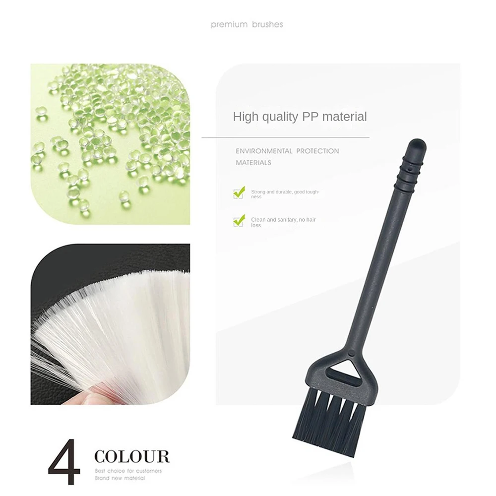 Pore Cleaning Brush Dense Bristles Durable Minimal Design Retro Fashion Pairing Ditch Dust Removal Brush Razor Brush Stylish