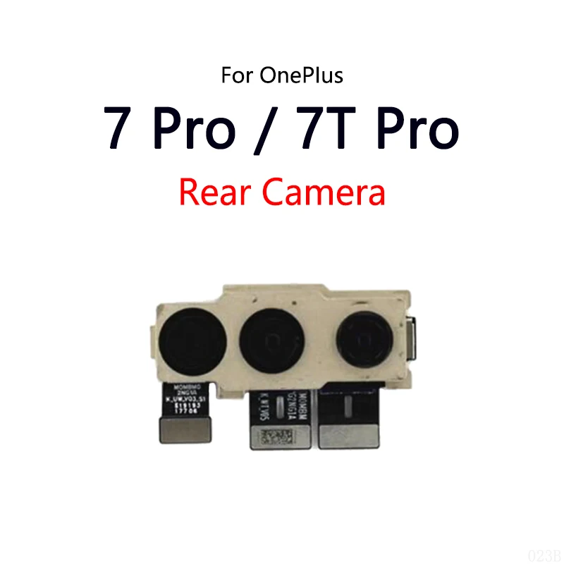 Front Rear Back Camera Main Facing Camera Module Flex Cable For OnePIus 7 Pro / 7T Pro