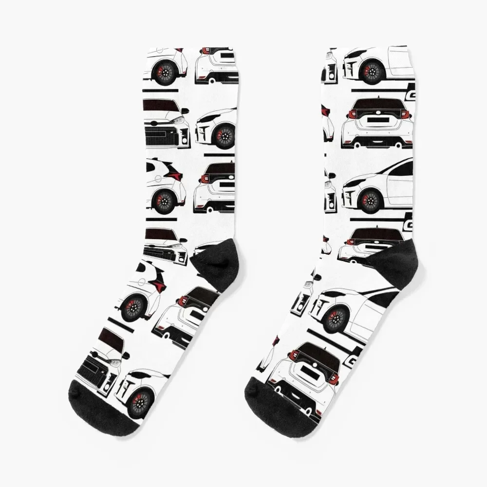

Gr yaris Socks funny gifts Running professional running Socks Girl Men's