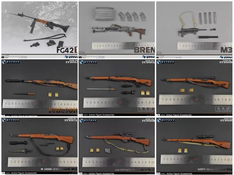 1/6 ZYTOYS ZY2015 ZY2016 ZY2017 ZY2003 ZY2004 ZY2019 Kinds of Weapons Mini Toys Model Sniper Lee Enfield PVC Material Not Real