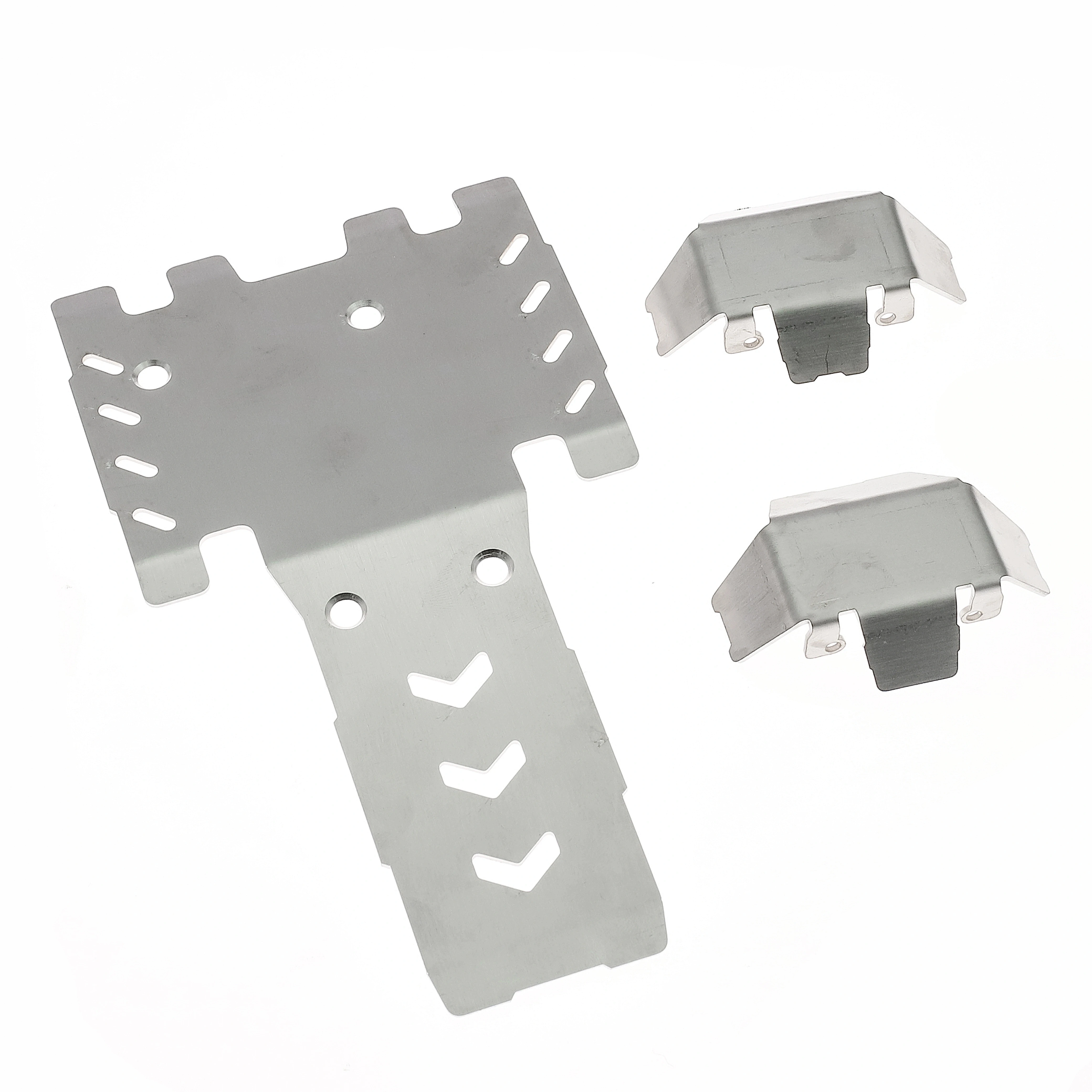 YK4061 Metal Armor Chassis for RC Cars - Heavy-Duty Anti-Collision Upgrade | Protective Plate Set