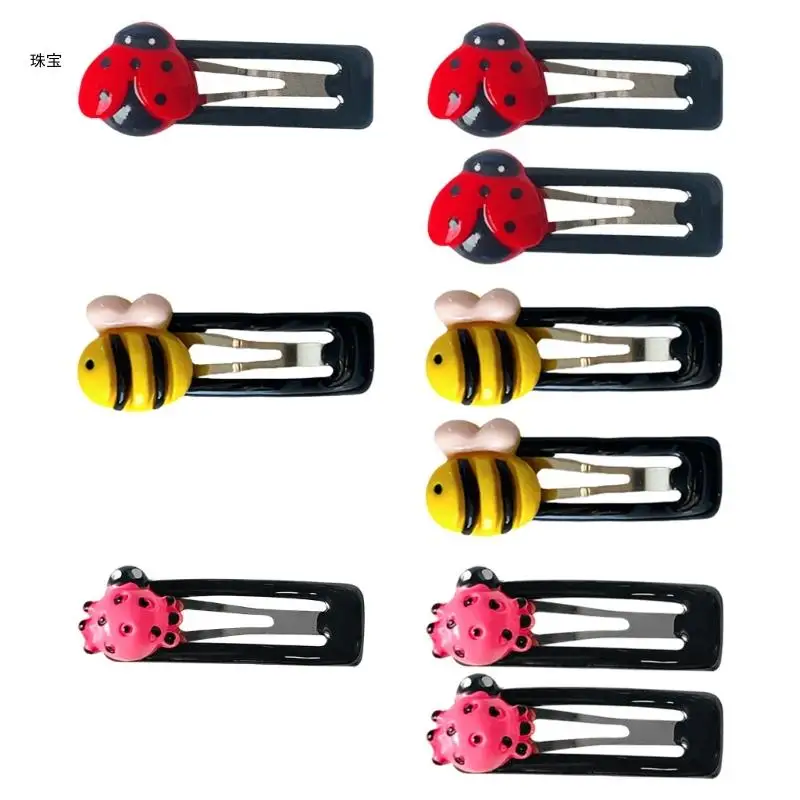 X5QE Playfulness Acetate Barrettes Makeup Hairclip Birthday Party Hair Pin for Girls