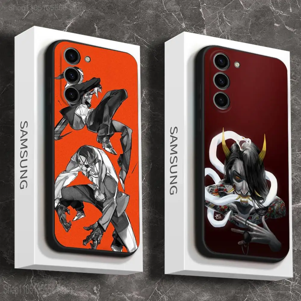 

Goro M-Majima Yakuza Phone Case For Samsung Galaxy A 73,72,51,53,52,71,22,5G,Note,J7,8,9 Soft Black Cover