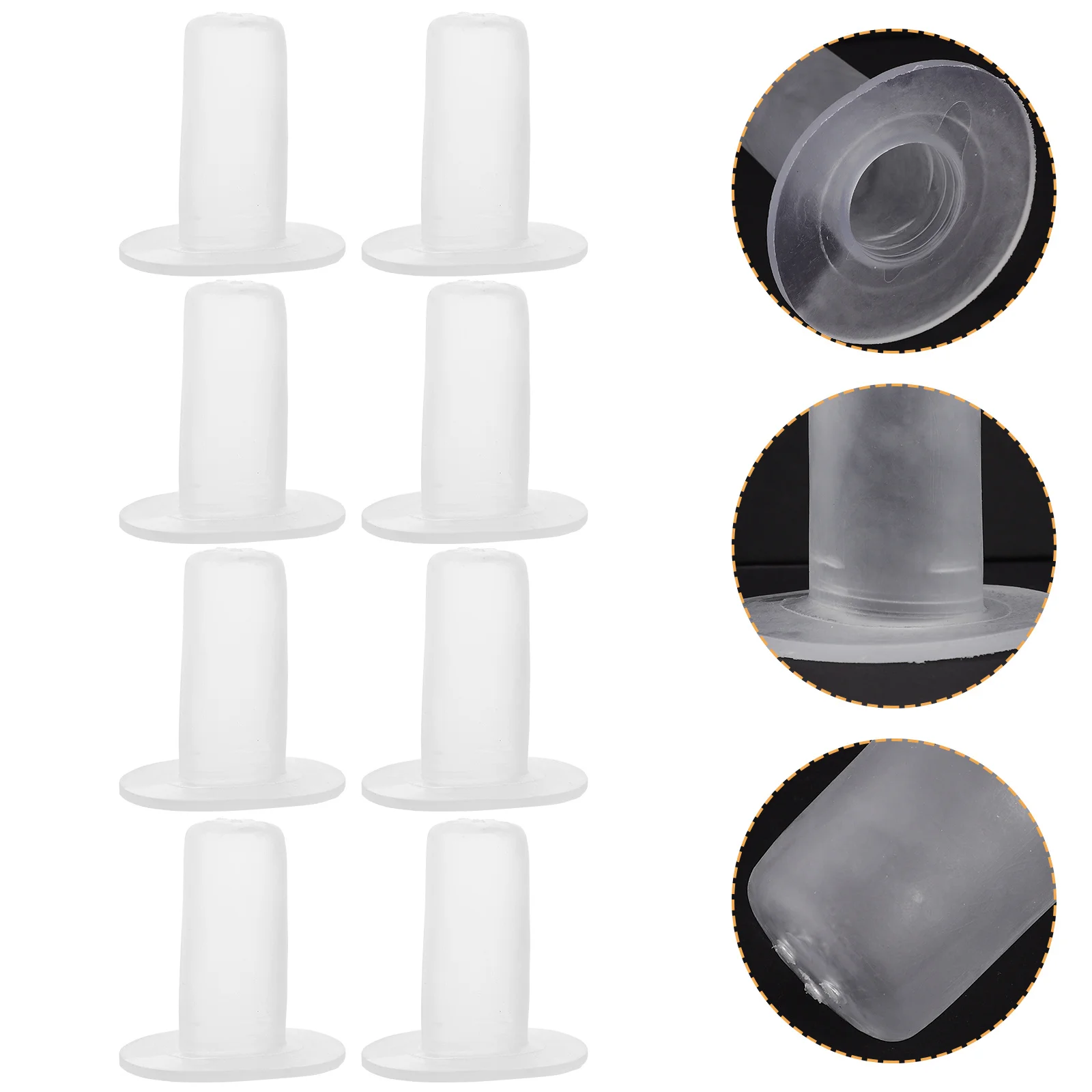 

10pcs Farm Calf Rubber Pacifier Milk Bottle Nipple For Cattle Cow Livestock Nursing Nipples Calf Feeding Tools Pet Feeding