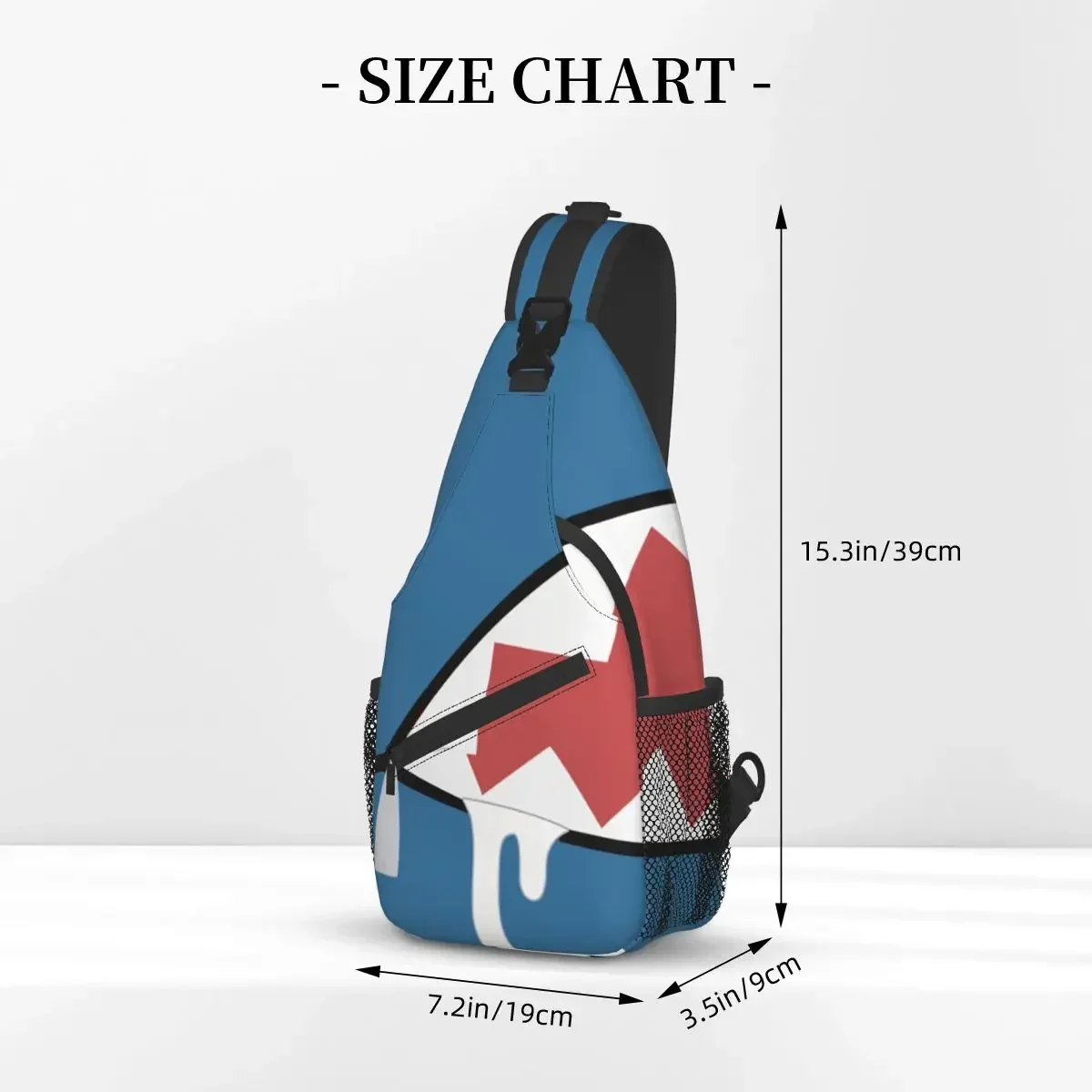 Hololive Virtual Host Group Crossbody Bag Sports Gawr Gura Shark Mouth Chest Bag Women Man Fashion Shoulder Backpacks Travel