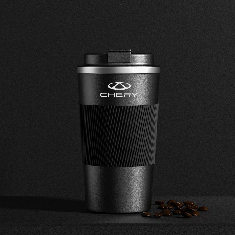 

510ml Stainless Steel Coffee Mugs Thermos Bottle Flasks For Chery Tiggo 2 3 7 4 5x Kimo Qq6 s21 Qq3 Brakes s11 A3 A5 Indis Jaggi