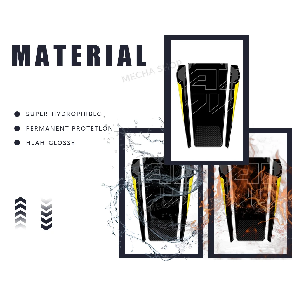 xadv 750 2025 Tank Door Sticker 3D Resin Decal Protection Kit for XADV 750 X-ADV 750 2021 2022 2023 2024