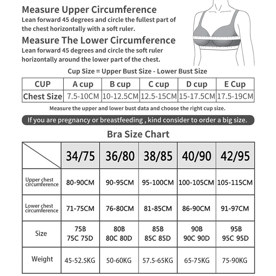 Pregnant Women Comfortable No Steel Ring Bra Comfortable And Breathable Front Opening Buckle Convenient Breastfeeding Bra