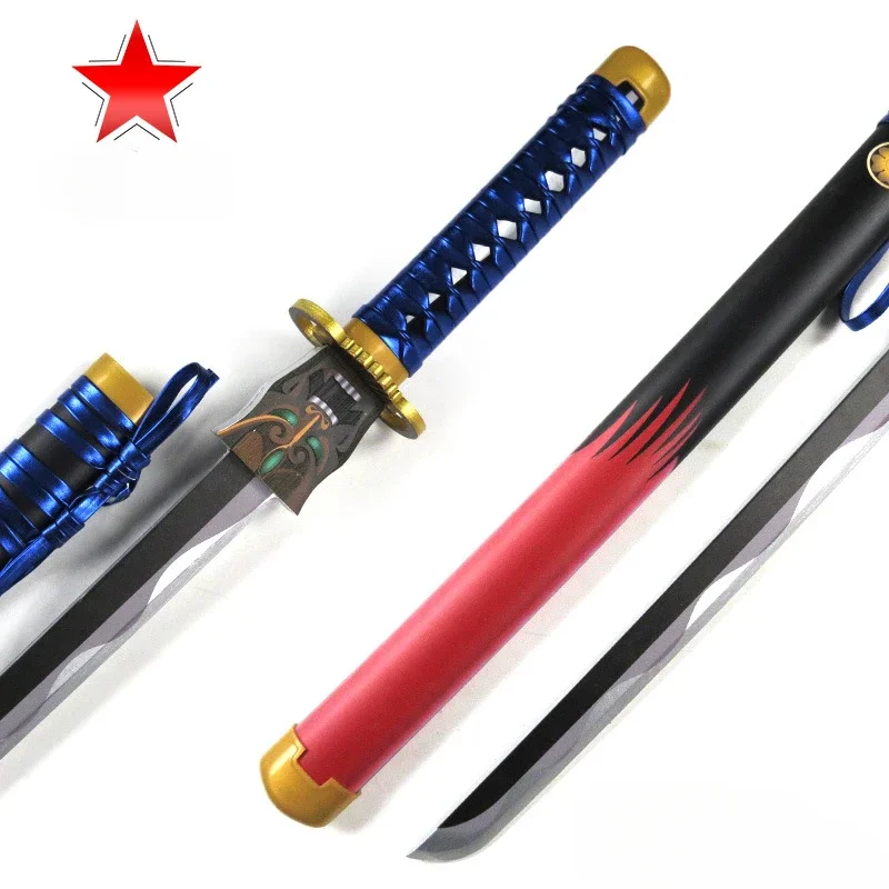 Arma de juego Valorant de 81cm, guimaru, contorno nacional, periferia, Material de bambú, accesorios de Cosplay, adorno, manualidades, regalos, juguetes para niños