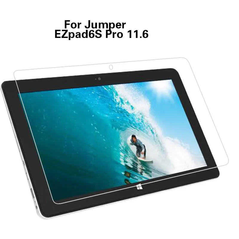 Explosion Proof Tempered Glass Film For Jumper EZpad6S Pro EZpad Go Tablet Glass Screen Protector Front Clear Cover + Cloth