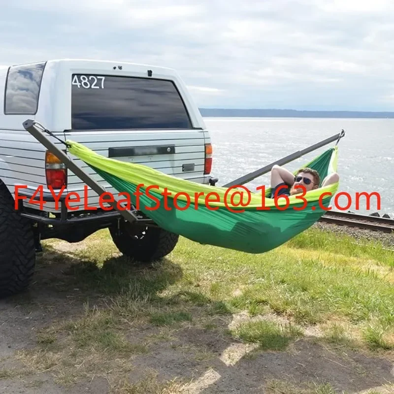 Vehicle Hammock Hitch Stand Original Hammock Mount with 1 Parachute Bed Compatible with Jep