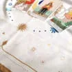 50/75/110/137cm Evil Eye Tarot Cloth Tarot Mat Tarot Spread Cloth Tarot Reading Cloth Altar Cloth With Protection Good Fortune