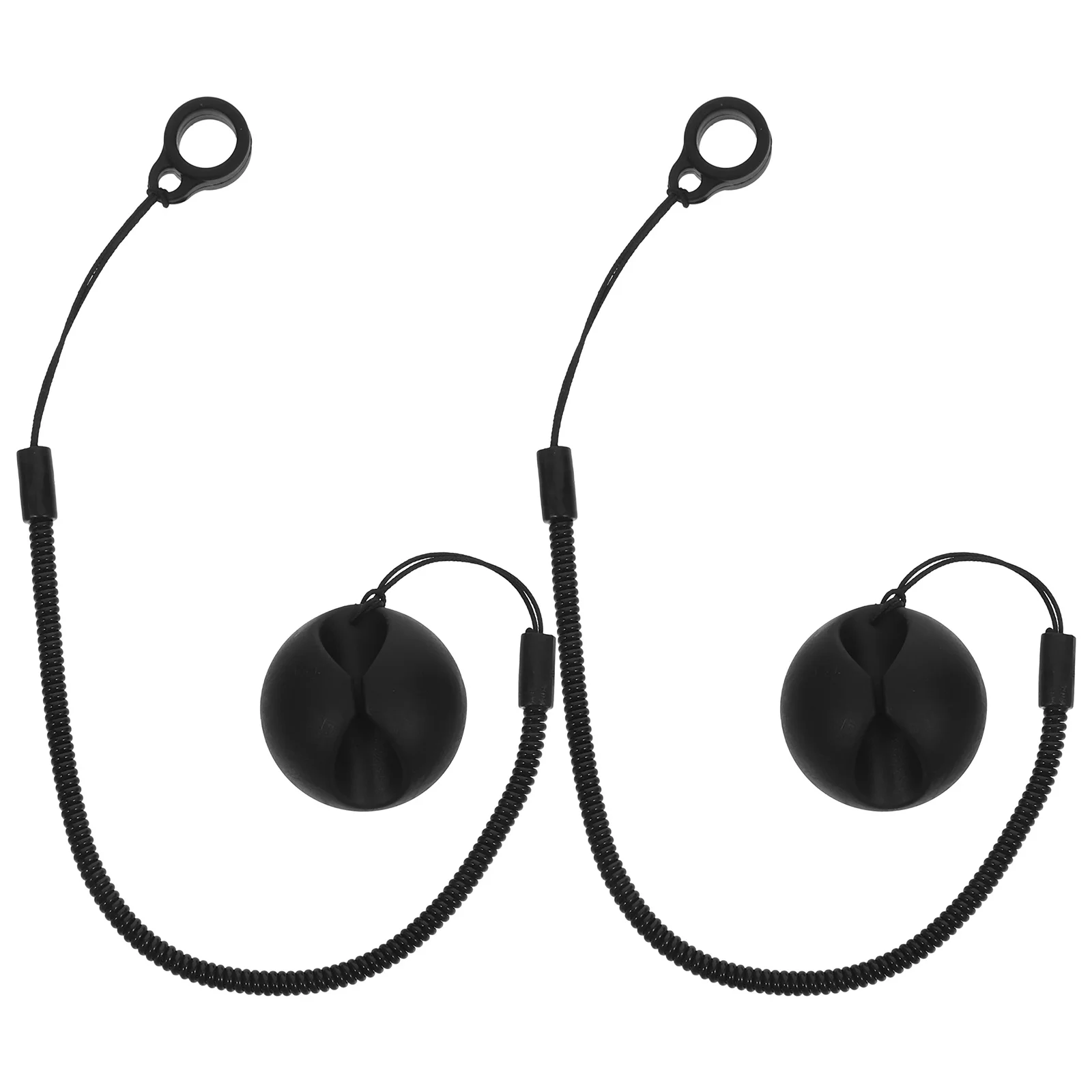 

2Pcs Stretchy Pen Lanyard Retractable Tether with Silicone Holder Anti-Slip Design for Office School Meeting Desk Clipboards