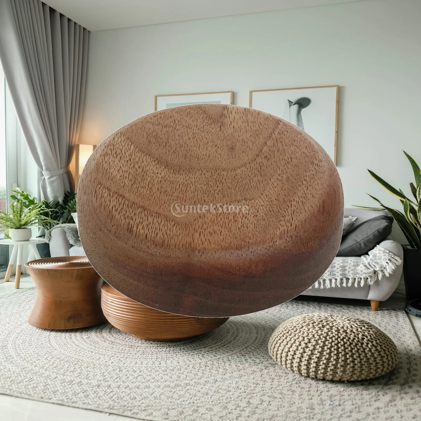 Walnut Wooden Tray for Jewelry Display and Storage Decorative Coaster Base for Candles Desktop Organizer Home