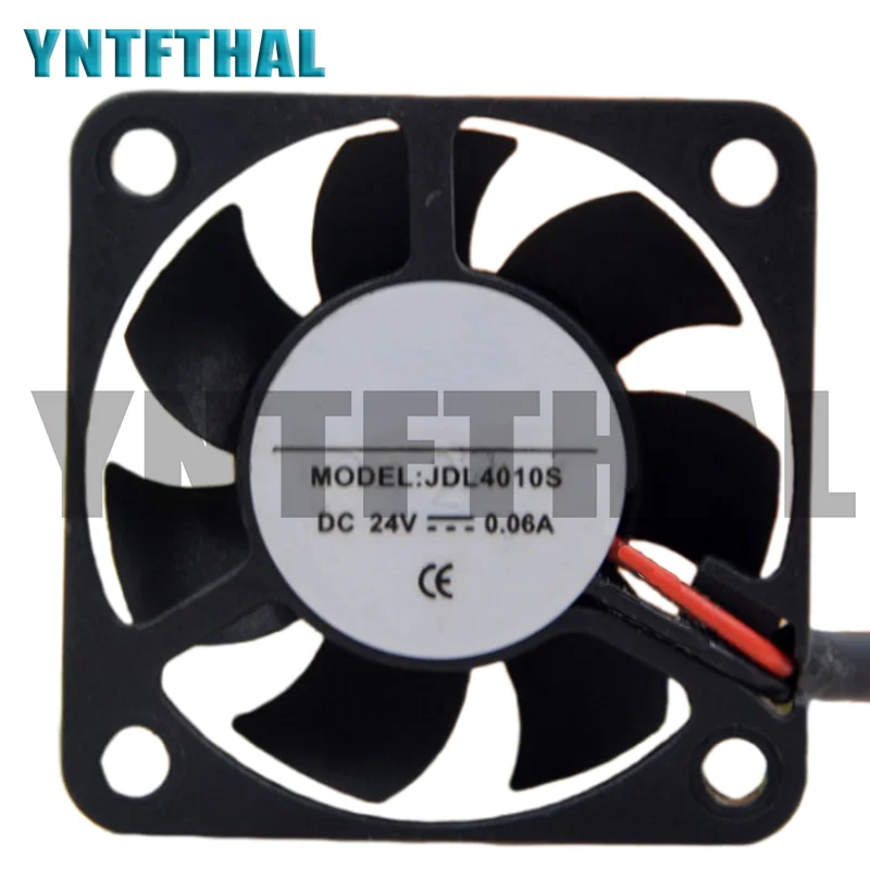 Well Tested JDL4010S  DC24V 0.06A 2-Wire 4010 40X40X10MM Cooling Fan