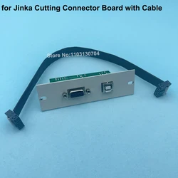 1PC For Jintian JT Cutting Plotter Interface Board with serial port and COM port Jinka JK Cutter Connector Board Adapter Card