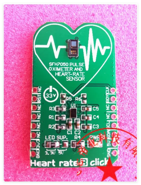 

1PCS/LOT MIKROE-2036 SFH7050, AFE4404 Heart Rate 3 click
