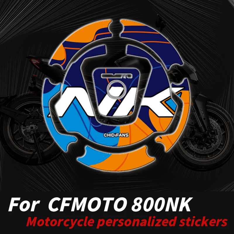 

For 23-25 Spring Breeze 800NK 3D Textured Fuel Tank Cap Stickers Perfect Fit Anti-Scratch Waterproof Protective Mod Accessories